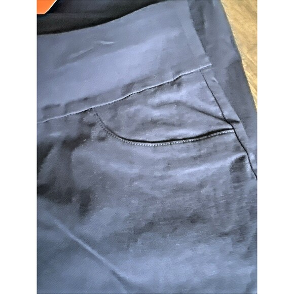 Hearts Of Palms Plus Size Tech Stretch Pant with Elastic Waistband Navy Blue 18W - Picture 8 of 12